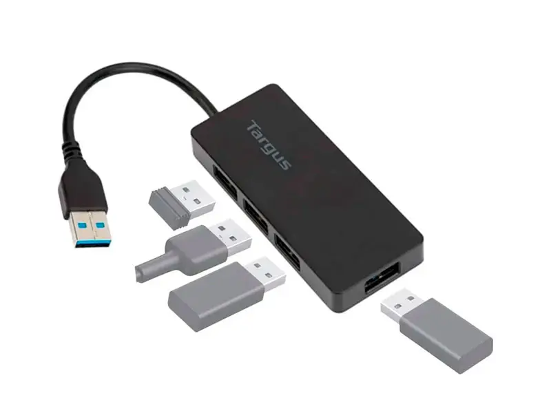 Hub Targus USB 3.0 de 4 Puertos ACH124US - Imagen 3