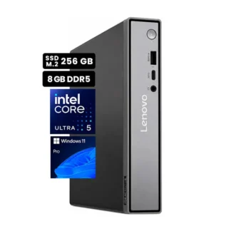 PC Desktop Lenovo Thinkcentre neo 50Q Gen 5 Intel Core Ultra 5 210H 8GB DDR5 SSD256GB W11 Pro