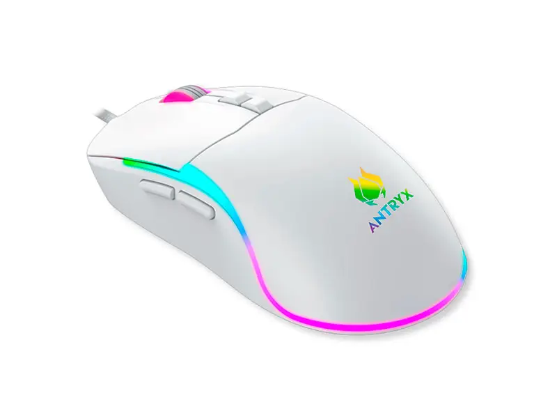 Mouse Gaming Antryx M760 DPI 12800 White (AGM-M760WE) - Imagen 3