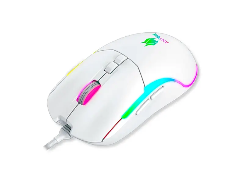 Mouse Gaming Antryx M760 DPI 12800 White (AGM-M760WE) - Imagen 2