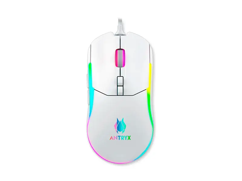 Mouse Gaming Antryx M760 DPI 12800 White (AGM-M760WE)