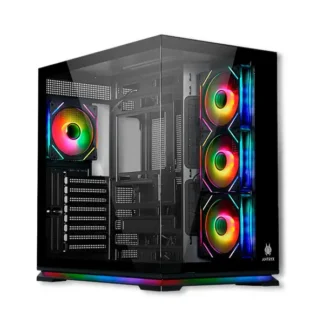 Case Antryx FX 870 PRO infinity ARGB FAN X5 USB-C Black (AC-FX870PK)