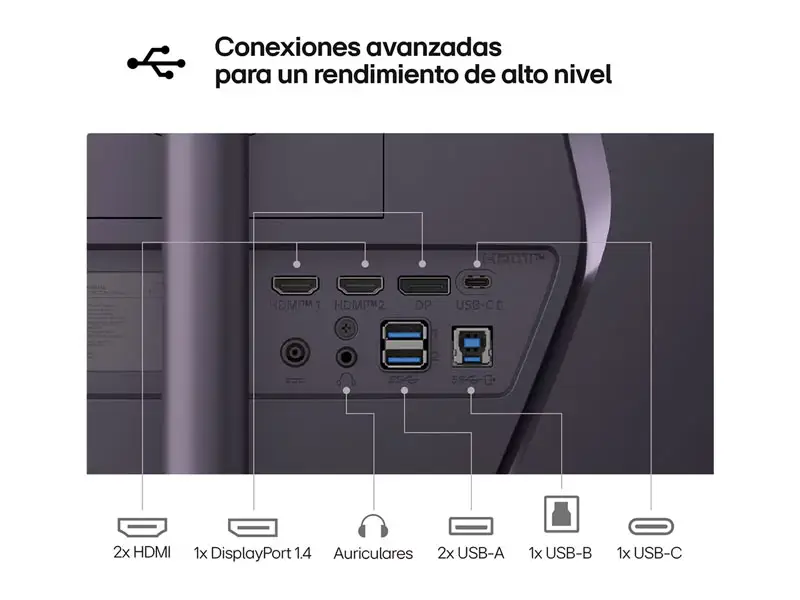 Monitor Gaming LG 34 UltraGear 34G630A-B 34″ Curvo WQHD DP HDMI 240Hz 1ms - Imagen 3