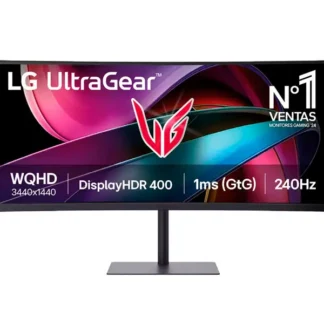 Monitor Gaming LG 34 UltraGear 34G630A-B 34″ Curvo WQHD DP HDMI 240Hz 1ms