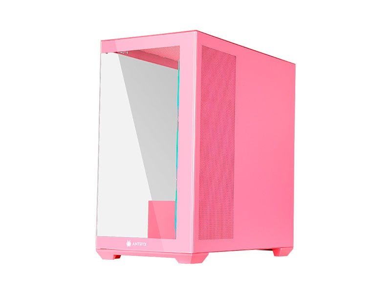 Case Antryx FX 750 ARGB FAN X4 Pink/Vidrio Templado - Imagen 3