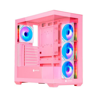 Case Antryx FX 750 ARGB FAN X4 Pink/Vidrio Templado