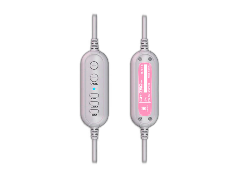 Auricular Gaming Antryx GH-750 7.1 Virtual RGB USB Pink - Imagen 3
