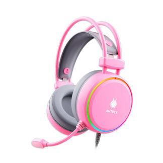 Auricular Gaming Antryx GH-750 7.1 Virtual RGB USB Pink