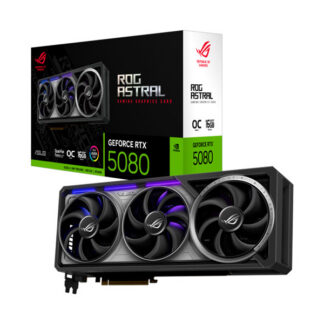 Tarjeta Grafica ASUS ROG Astral NVIDIA GeForce RTX 5080 Gaming OC 16GB GDDR7