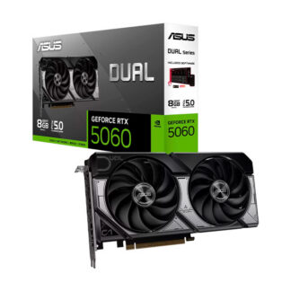 Tarjeta Grafica ASUS NVIDIA GeForce RTX 5060 Dual 8GB GDDR7