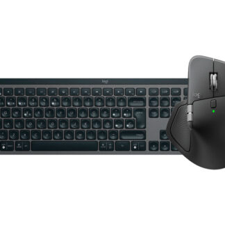 Combo Logitech MX Teclado Keys S Iluminated + Mouse MASTER 4 Wireless Black