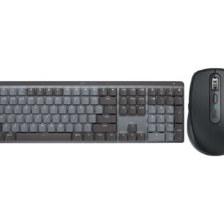 Combo Logitech MX Teclado Mechanical + Mouse ANYWHERE 3S Wireless Graphite