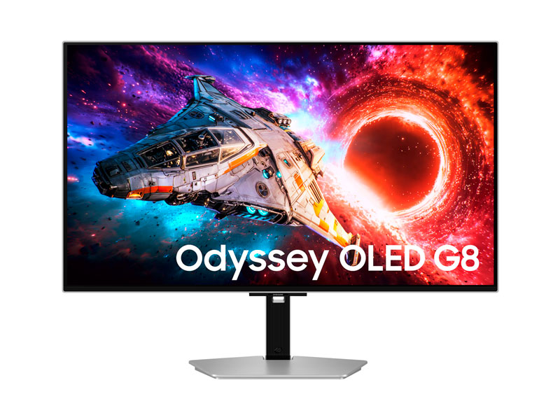Monitor Gaming 27 SAMSUNG Odyssey G8 LS27HG800SNXZA 4K 240Hz/0.03ms/DP/HDMI - Imagen 2