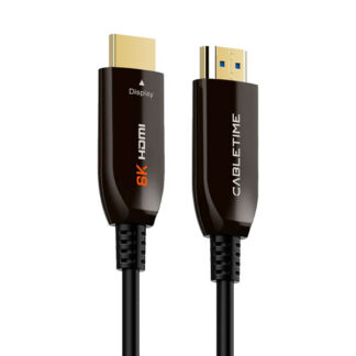 Cable HDMI a HDMI 2.1 50mts CABLETIME CH13W 8K 60Hz Para Ps4 Xbox Switch TV