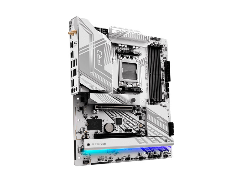 Placa ASRock X870 PRO RS AM5 Wi-Fi 7 DDR5 HDMI RJ45 ATX - Imagen 3