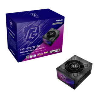 Fuente ASRock PG-850PSF Phantom Gaming 850W Power supply 80 Plus Platinum Black