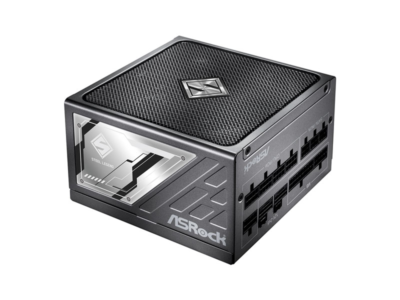 Fuente ASRock SL-1200P 1200W Power supply 80 Plus Platinum Black - Imagen 2