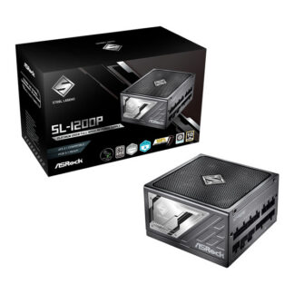 Fuente ASRock SL-1200P 1200W Power supply 80 Plus Platinum Black