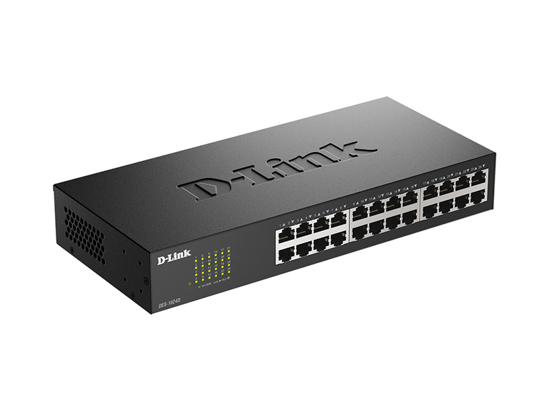 Switch D-Link DES-1024D 24 Puertos 10/100M bps. - Imagen 2
