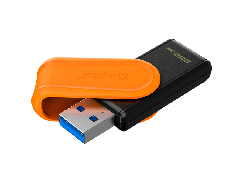 Memoria USB 3.2 256GB Kingston DataTraveler Exodia S (DTXS/256GB) Negro/naranja - Imagen 3