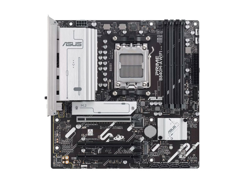 Placa ASUS Prime B840M-A WIFI 6E AMD DDR5/HDMI/DP - Imagen 2