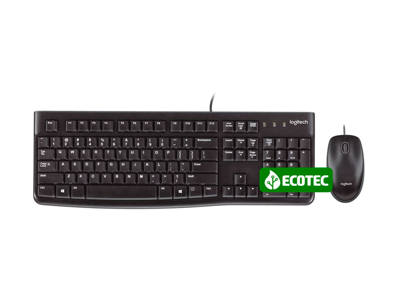 Teclado + Mouse Logitech Desktop MK120