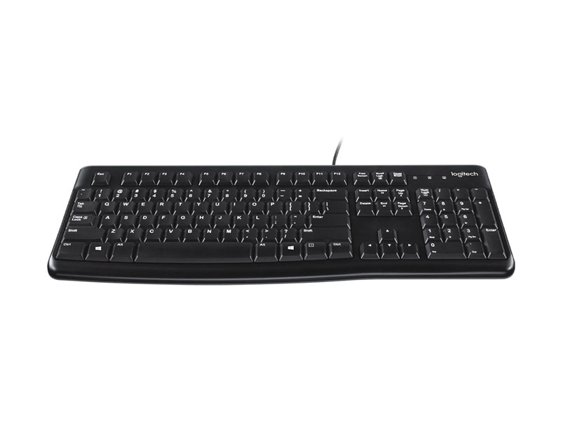 Teclados Logitech K120 USB Black - Imagen 2