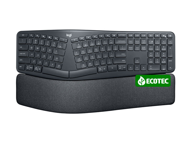 Teclados Logitech Ergo K860 Wireless Bluetooth SP Black