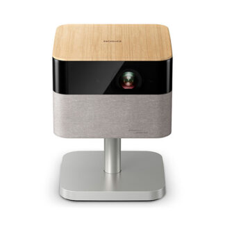 Proyector Epson Smart Portátil Lifestudio Flex Plus EF-72 4K PRO UHD Roble