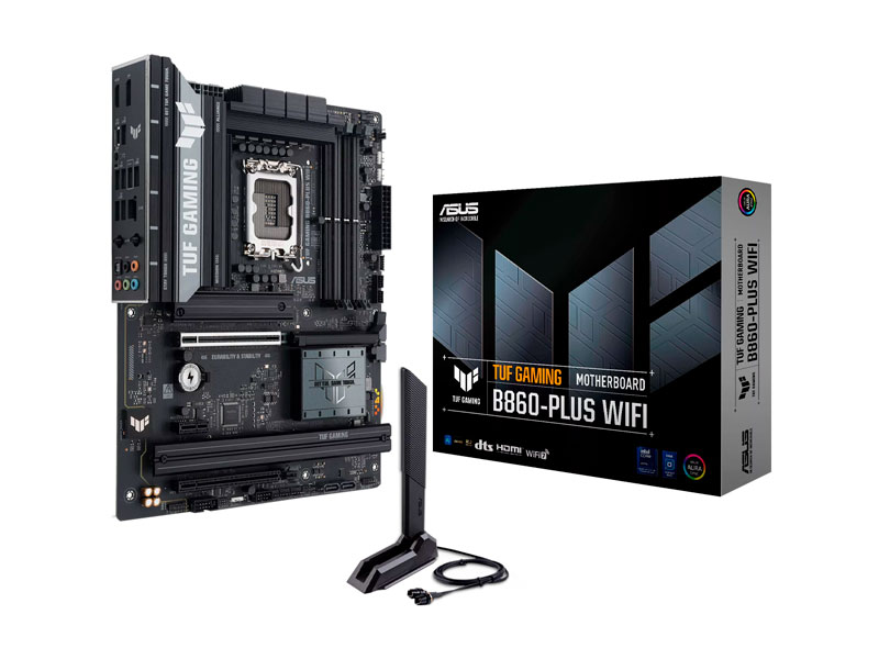 Placa ASUS TUF Gaming B860-PLUS Ultra IA LGA1851 WIFI7 DDR5 PCIe 5.0