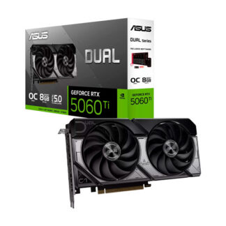 Tarjeta Grafica ASUS NVIDIA GeForce RTX 5060Ti Dual OC 8GB GDDR7