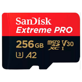 Memoria micro SD 256GB Sandisk Extreme Pro UHS-I 200MB/s (SDSQXCD-256G-GN6MA)
