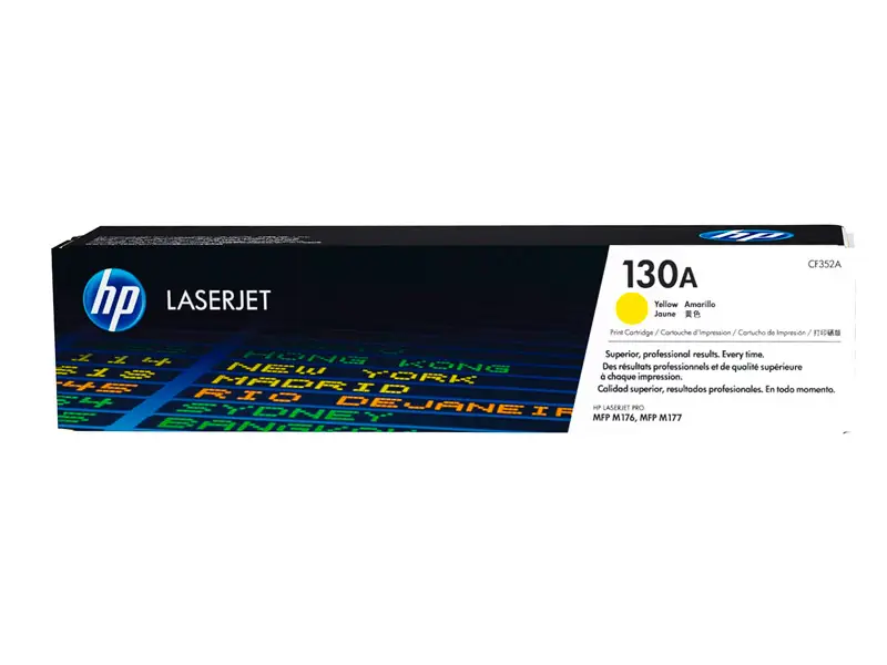 Toner HP 130A CF352A Amarillo M177FW 1000 pag