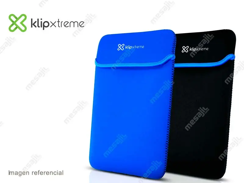 Funda 14.1 Klip Xtreme Kolours para Laptop Blue KNS-214BL