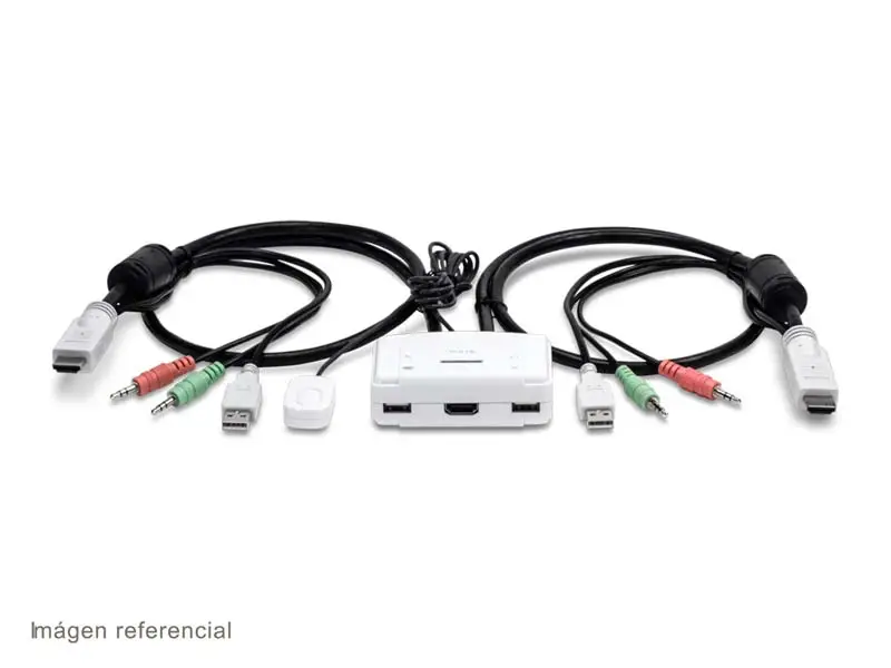 Switch KVM TRENDnet TK-215i 2 Puertos HDMI (Incluye 2 juegos de cables) - Imagen 3