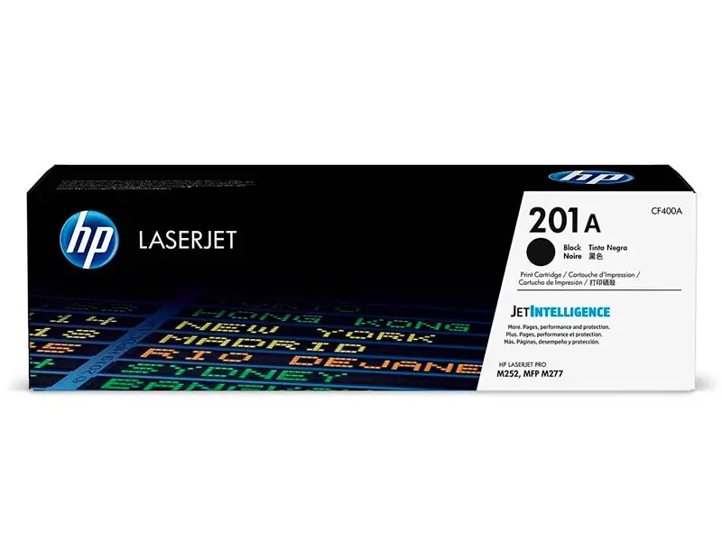 Toner HP 201A CF400A Negro M277dw M252 1500 pag - Imagen 2