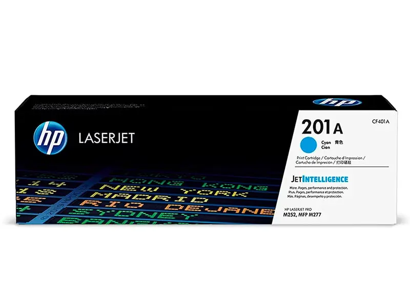 Toner HP 201A CF401A Cian M277dw M252 1400 pag