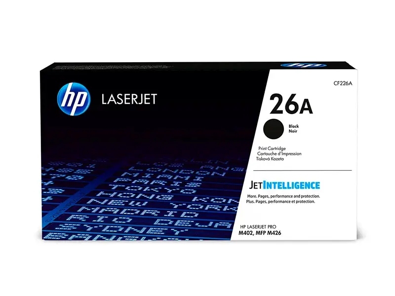 Toner HP 26A CF226A Negro M402 M426 3100 pag