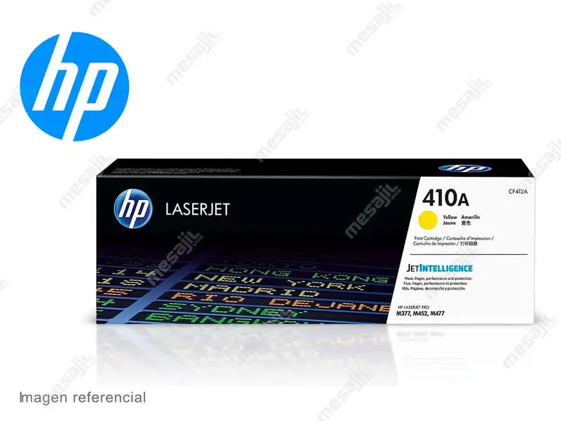Toner HP 410A CF412A Amarillo M477fdw 2300 pag