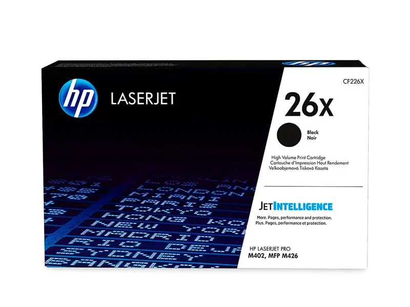 Toner HP 26X CF226X Negro M402 M426 9000 pag