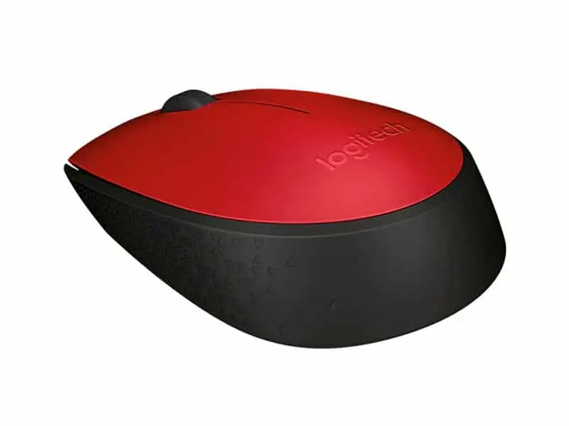 Mouse Logitech M170 Wireless Red - Imagen 3
