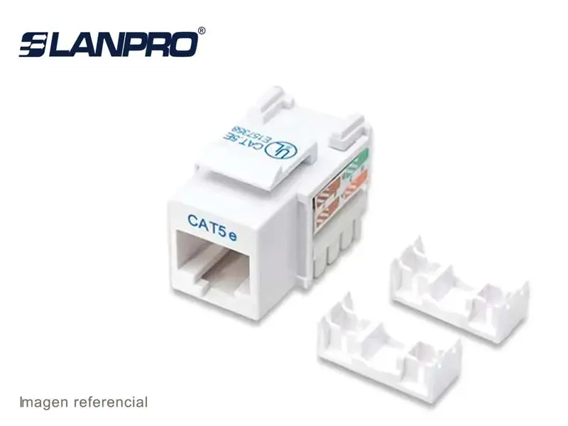 Keystone Jack Lanpro Cat.5E Blanco
