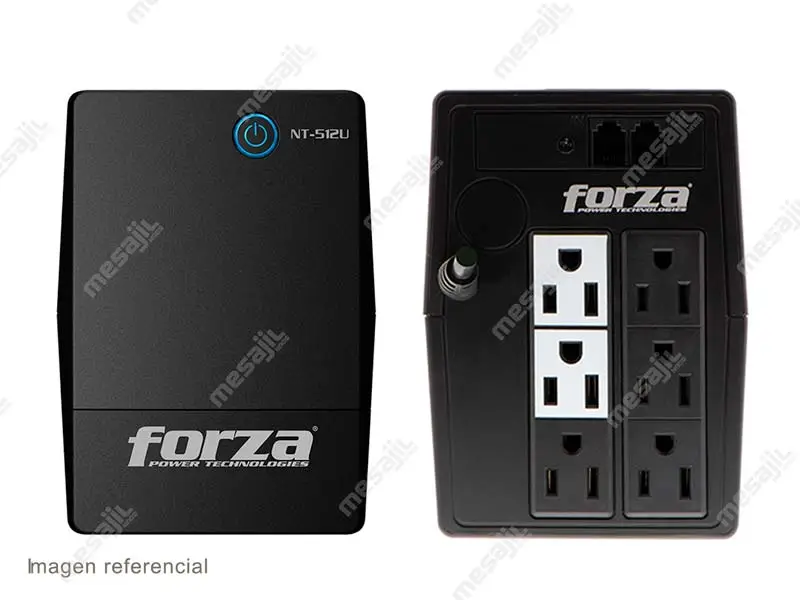 UPS Forza 500VA (250w) NT-512U 6 tomas 220v - Imagen 2