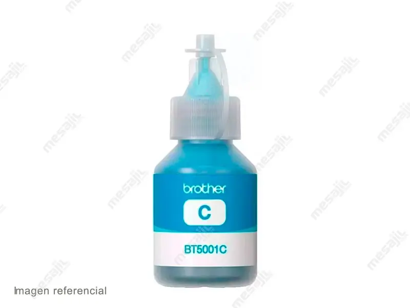 Tinta BROTHER BT5001C Cyan T500W T700W T710W MFC-T800W - Imagen 2