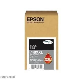 Cartucho de Tinta Epson 748 Negro WorkForce Pro WF-6090/6590 202ml