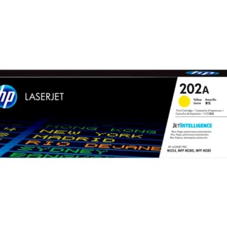 Toner HP 202A CF502A Amarillo M254dw M281fdw 1300 pag