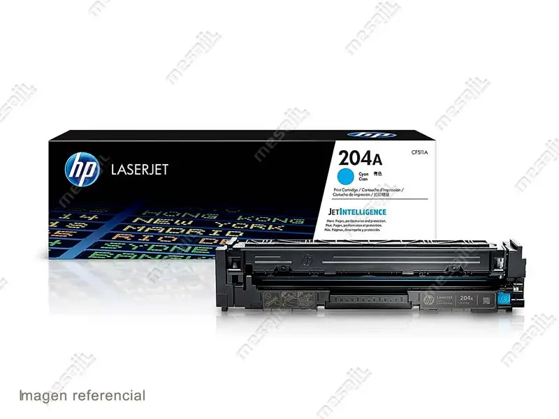 Toner HP 204A CF511A Cian M154 M180nw 900 pag - Imagen 3