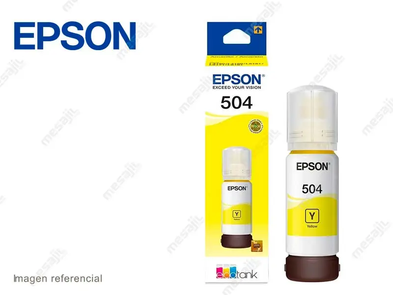 Botella de Tinta Epson T504420 Yellow L4150/L4160/L4260/L6171/L6270