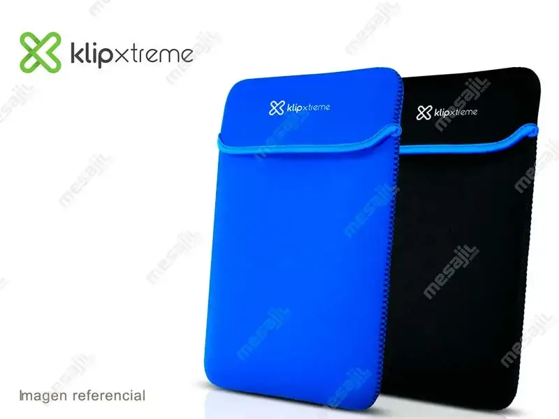 Funda 15.6 Klip Xtreme Sleeve para Laptop reversible Black KNS-415BL