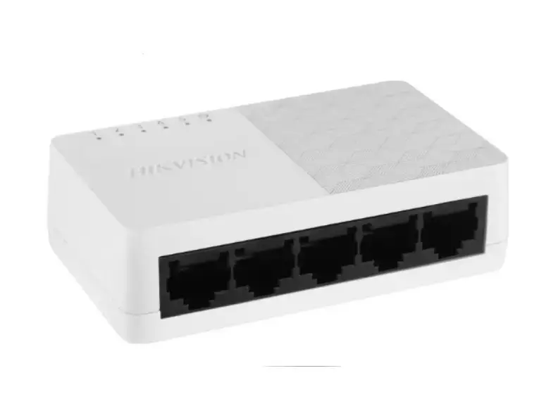 DS-3E0105D-O Switch de sobremesa con 5 puertos a 10/100 Mbps